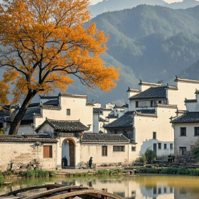 一生痴绝处，无梦到徽州 ​