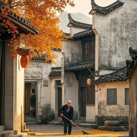 一生痴绝处，无梦到徽州 ​