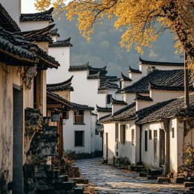 一生痴绝处，无梦到徽州 ​