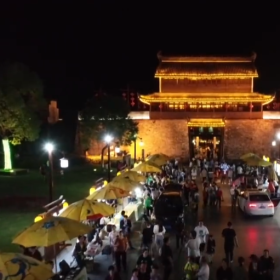 徽州古城非遗夜市2周年